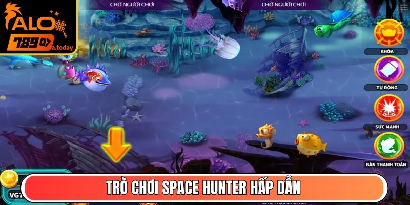 Trò chơi Space Hunter hấp dẫn