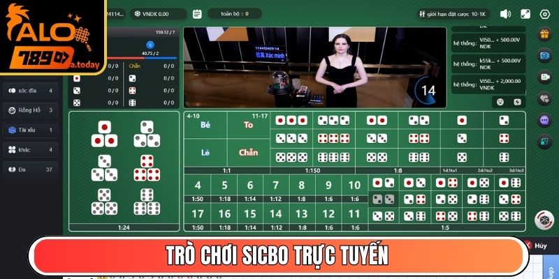 Trò chơi Sicbo trực tuyến