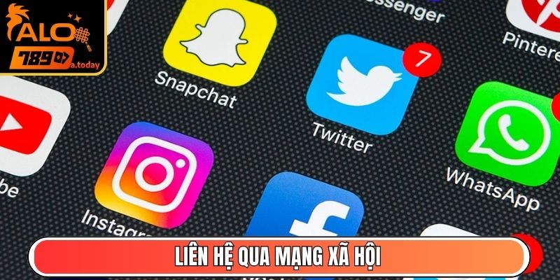 Liên hệ qua mạng xã hội